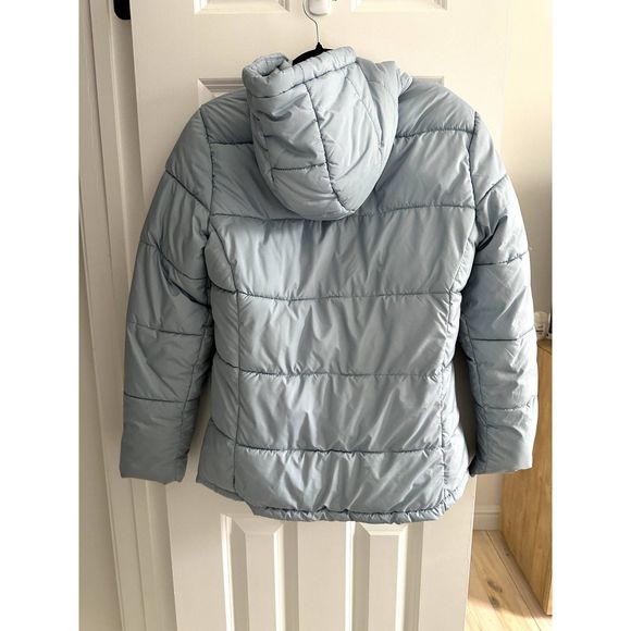 Amazon Essentials  Women's Heavyweight Long-Sleeve Hooded Puffer Coat Size M - Picture 3 of 3